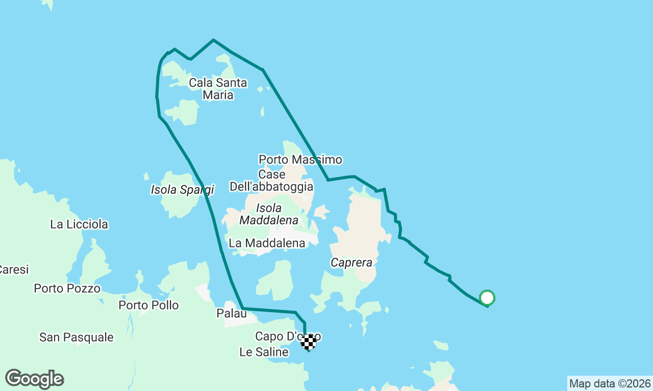 Voyage map