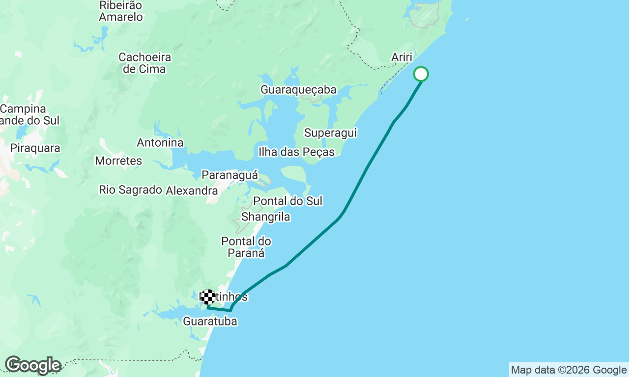 Voyage map