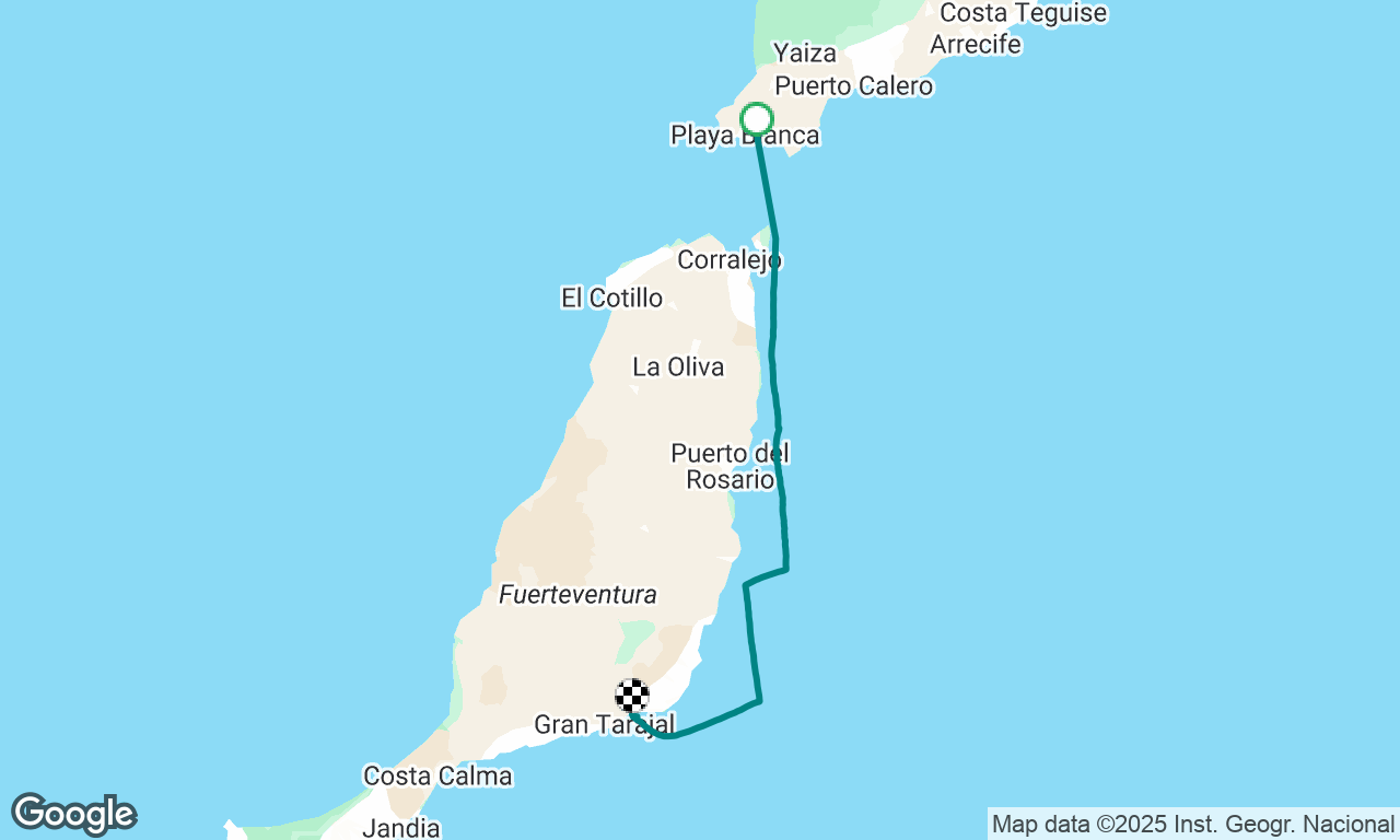 Lanzarote to Fuerteventura