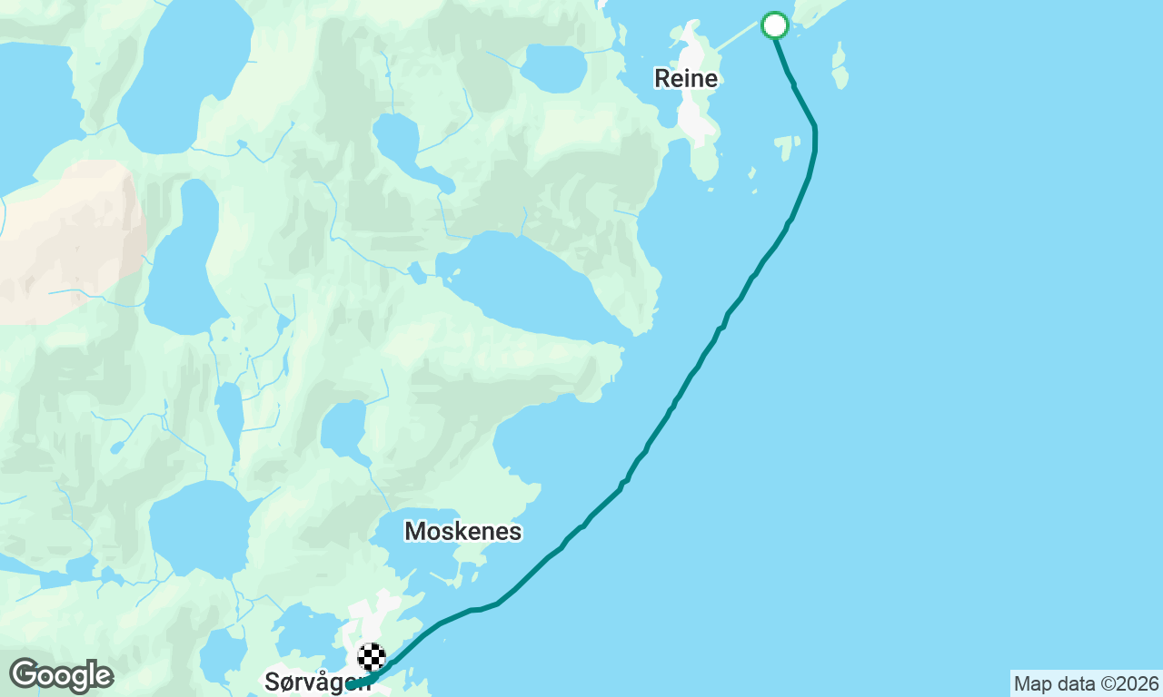 Voyage map