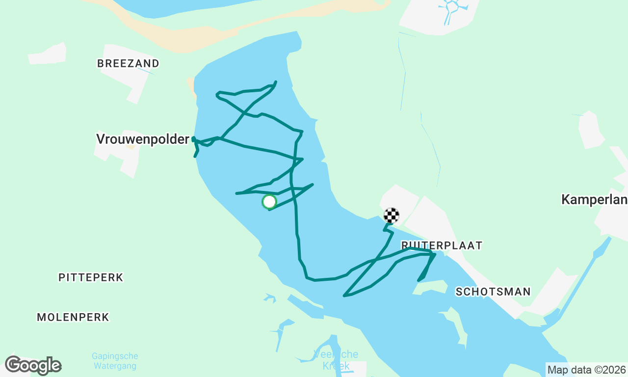 Voyage map