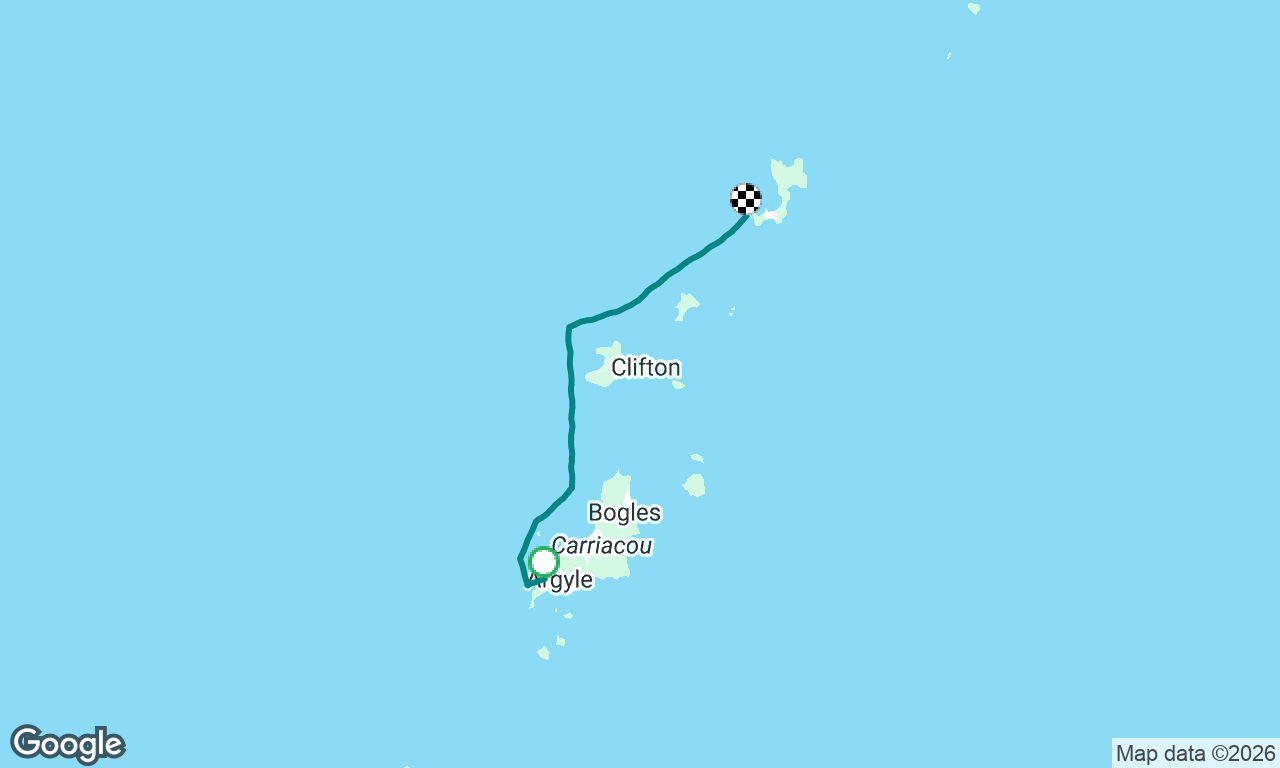Voyage map