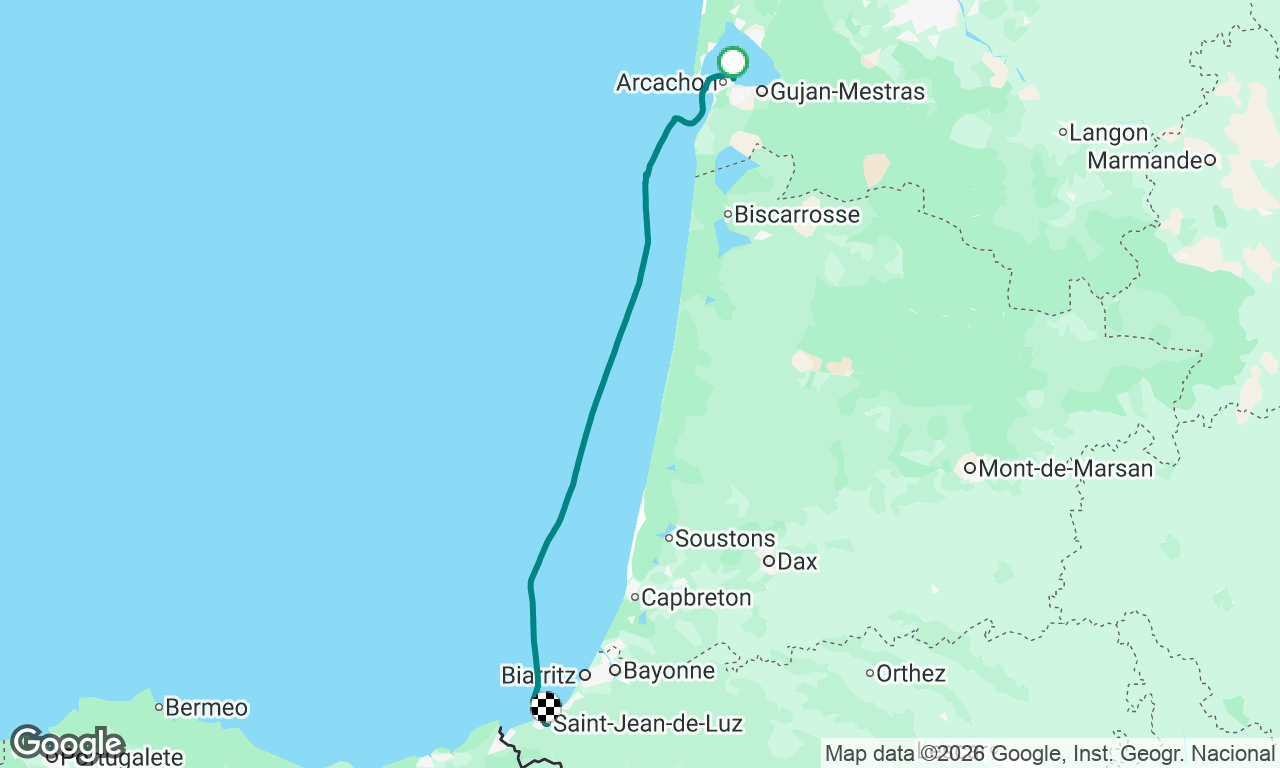Voyage map
