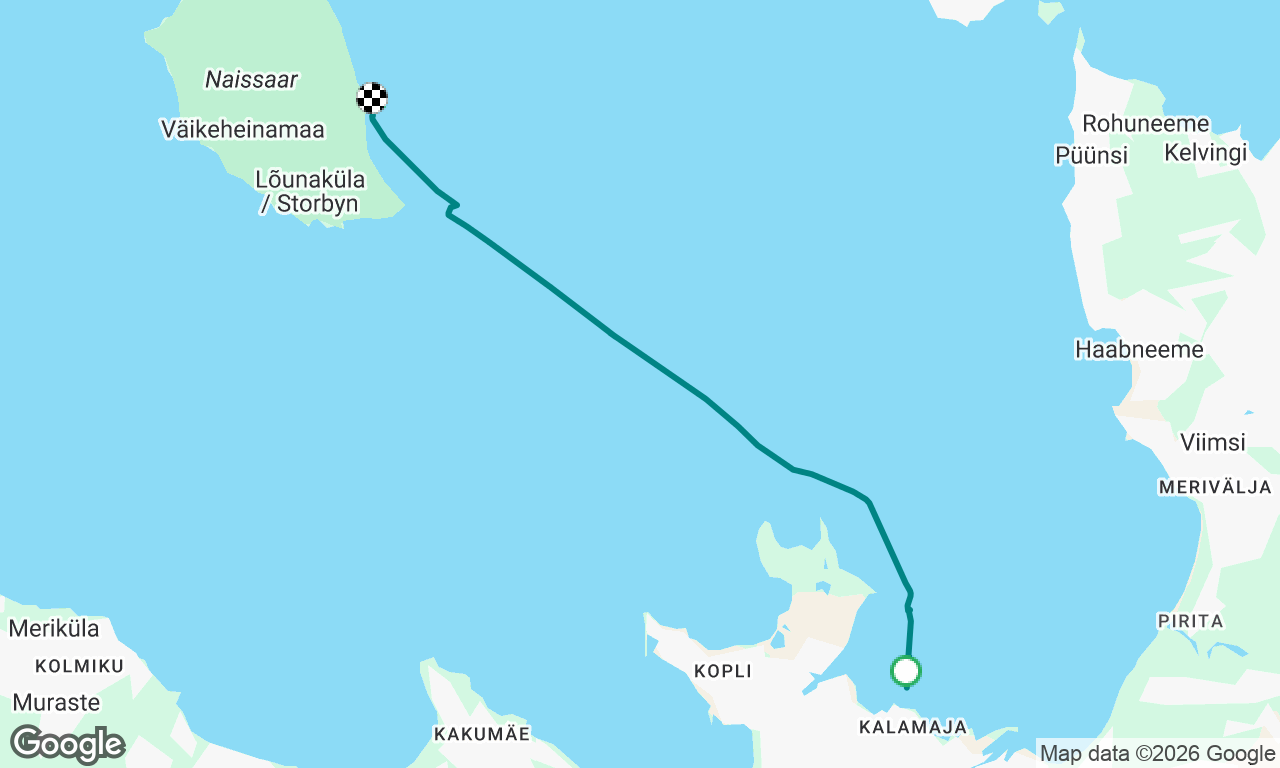 Voyage map