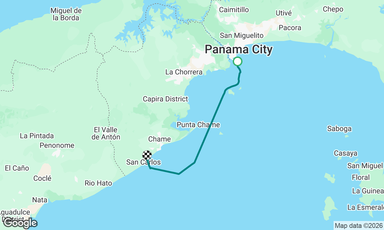 Voyage map