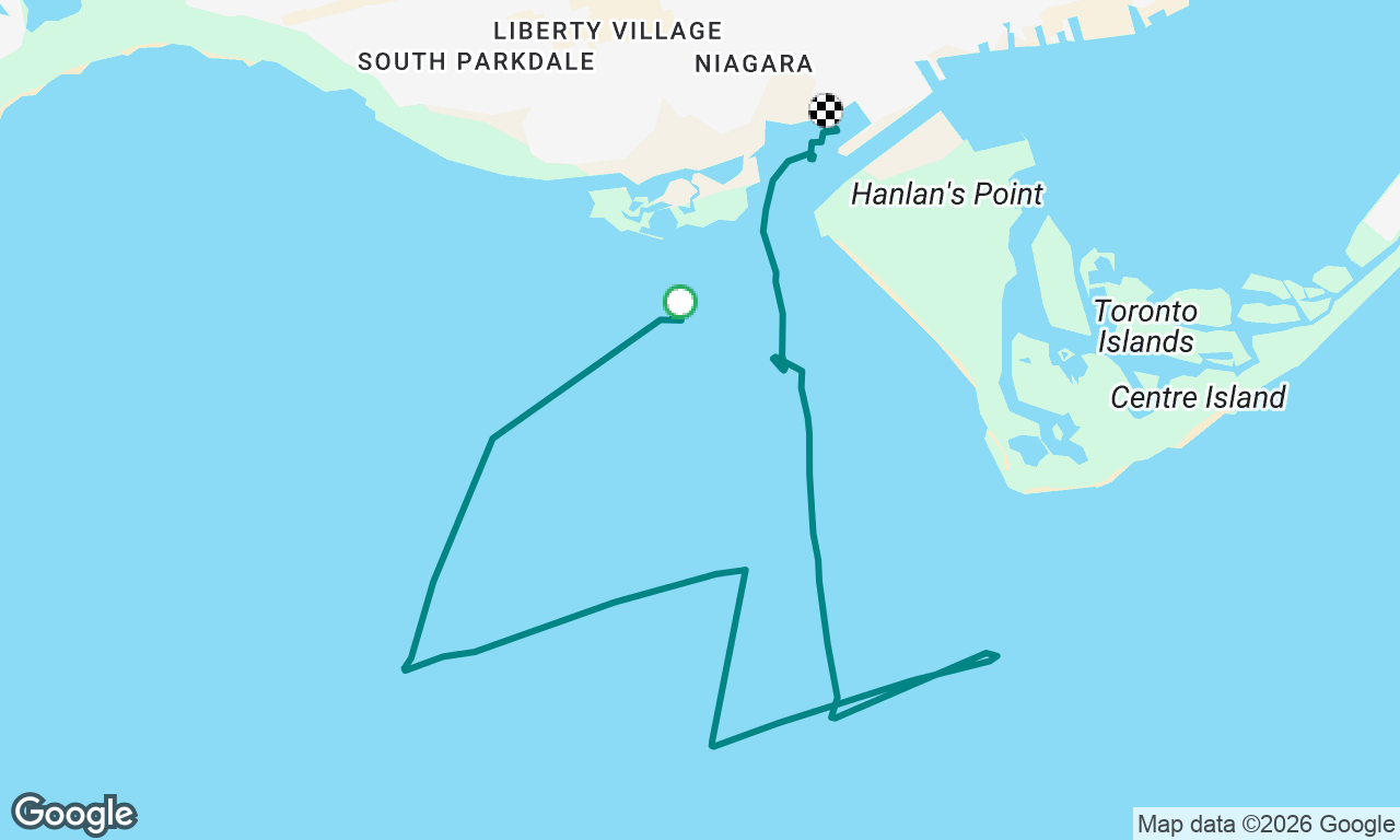 Light wind sailing practice