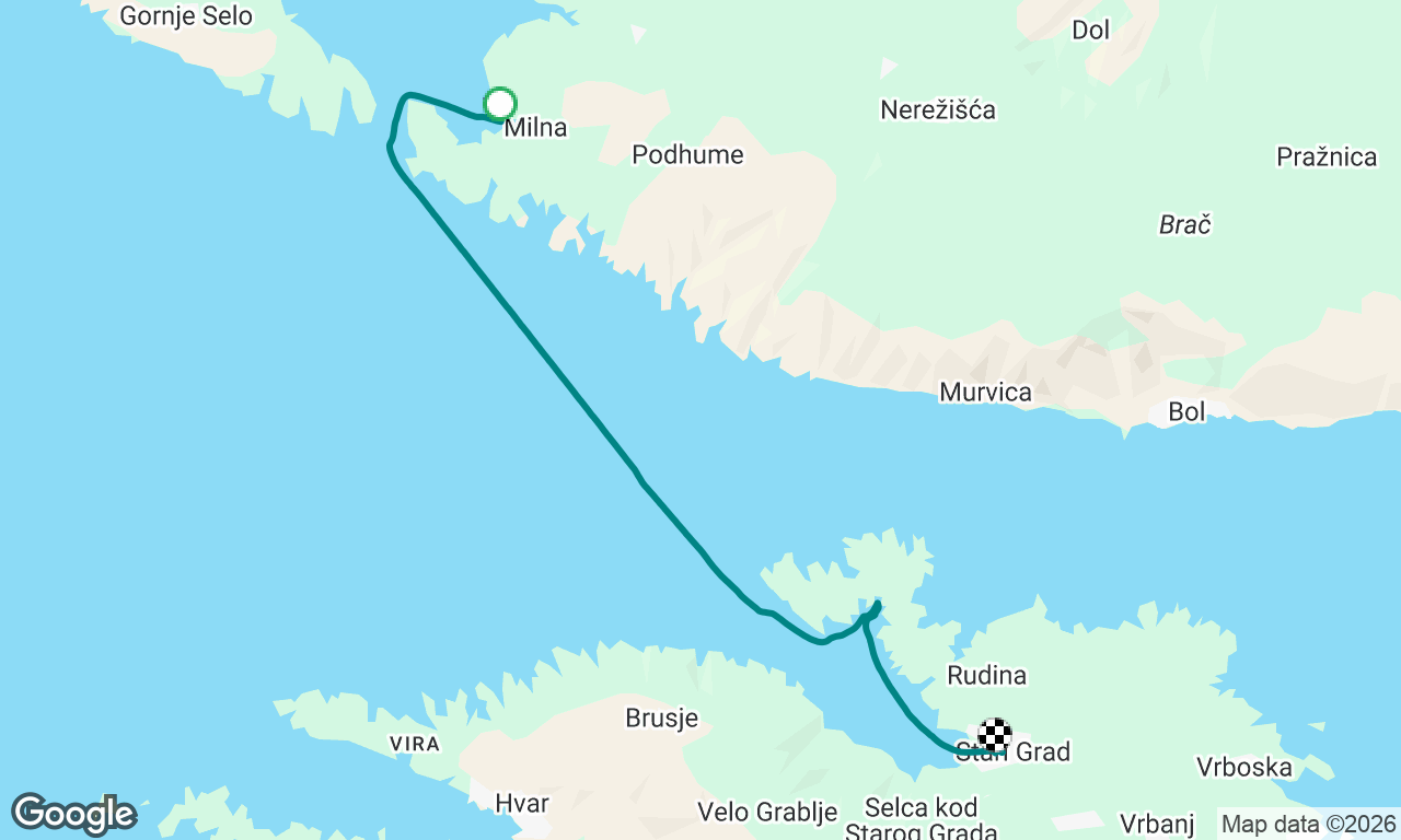 Voyage map