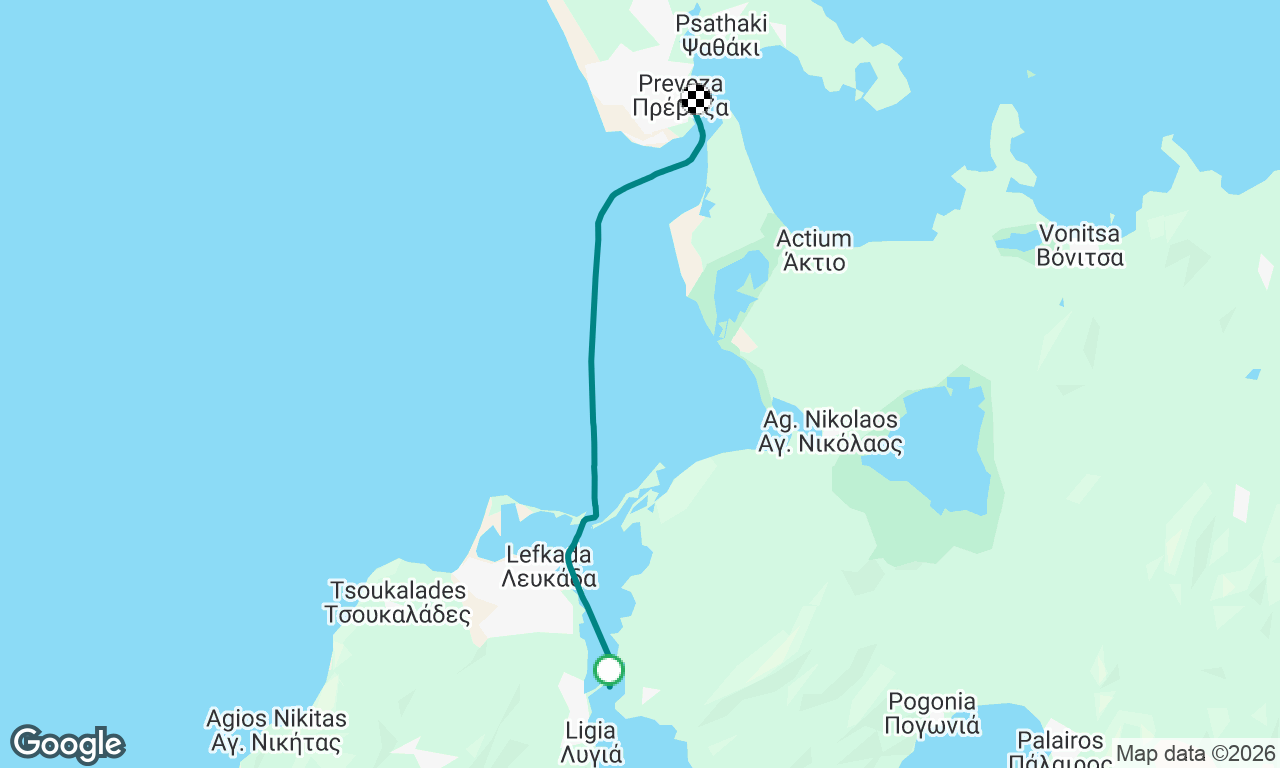 Voyage map