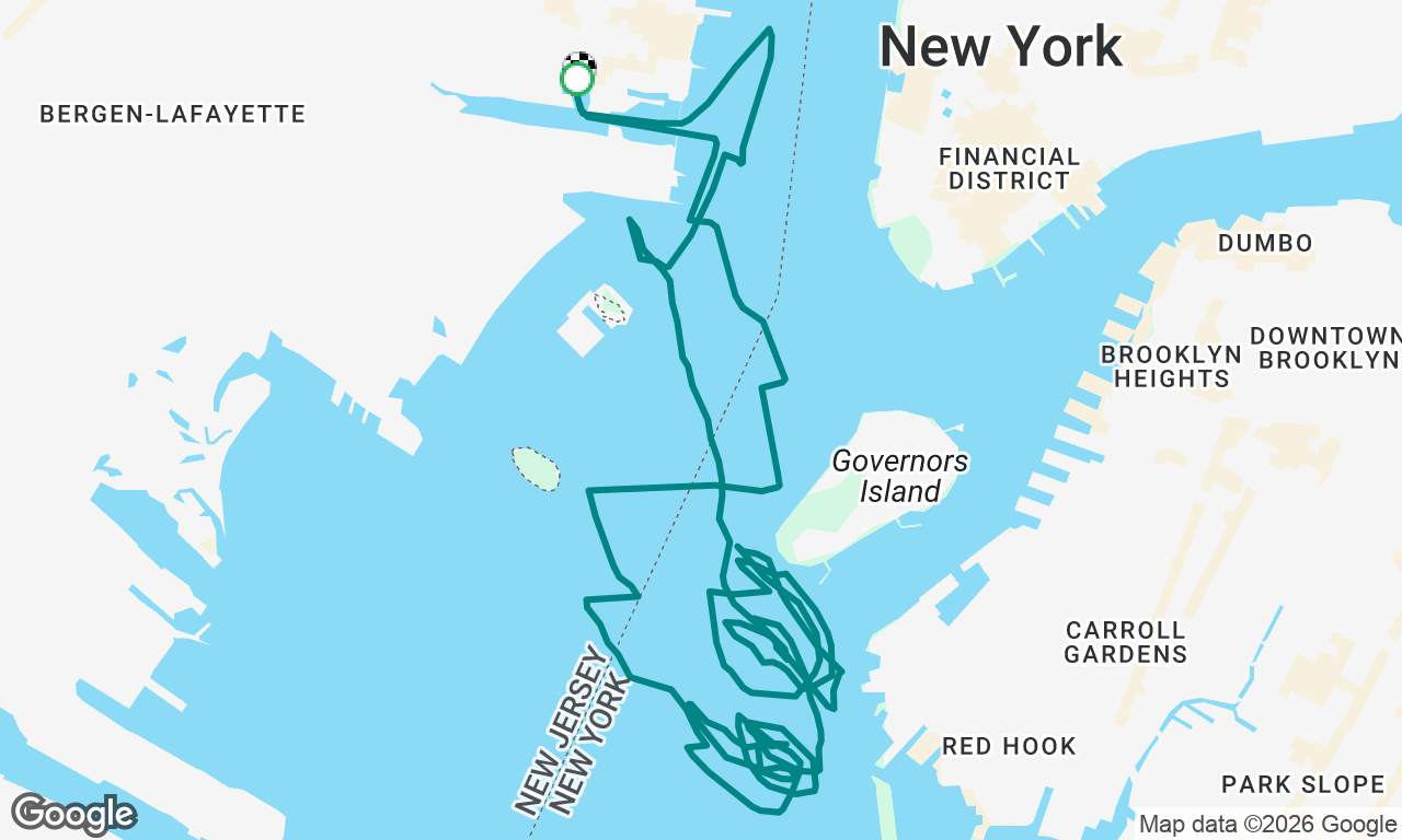 Voyage map