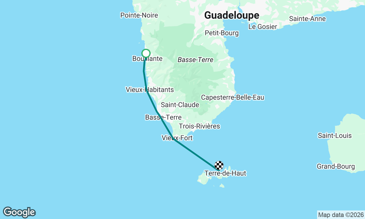 Voyage map