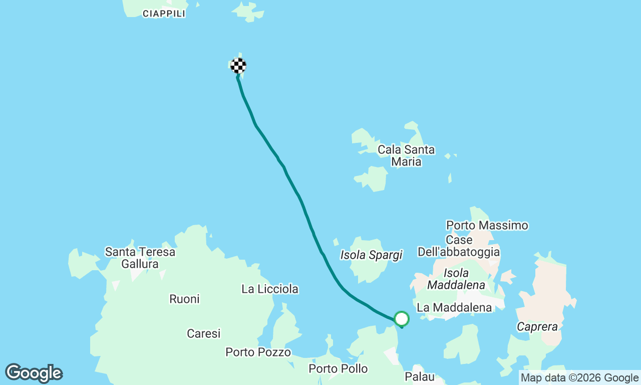 Voyage map