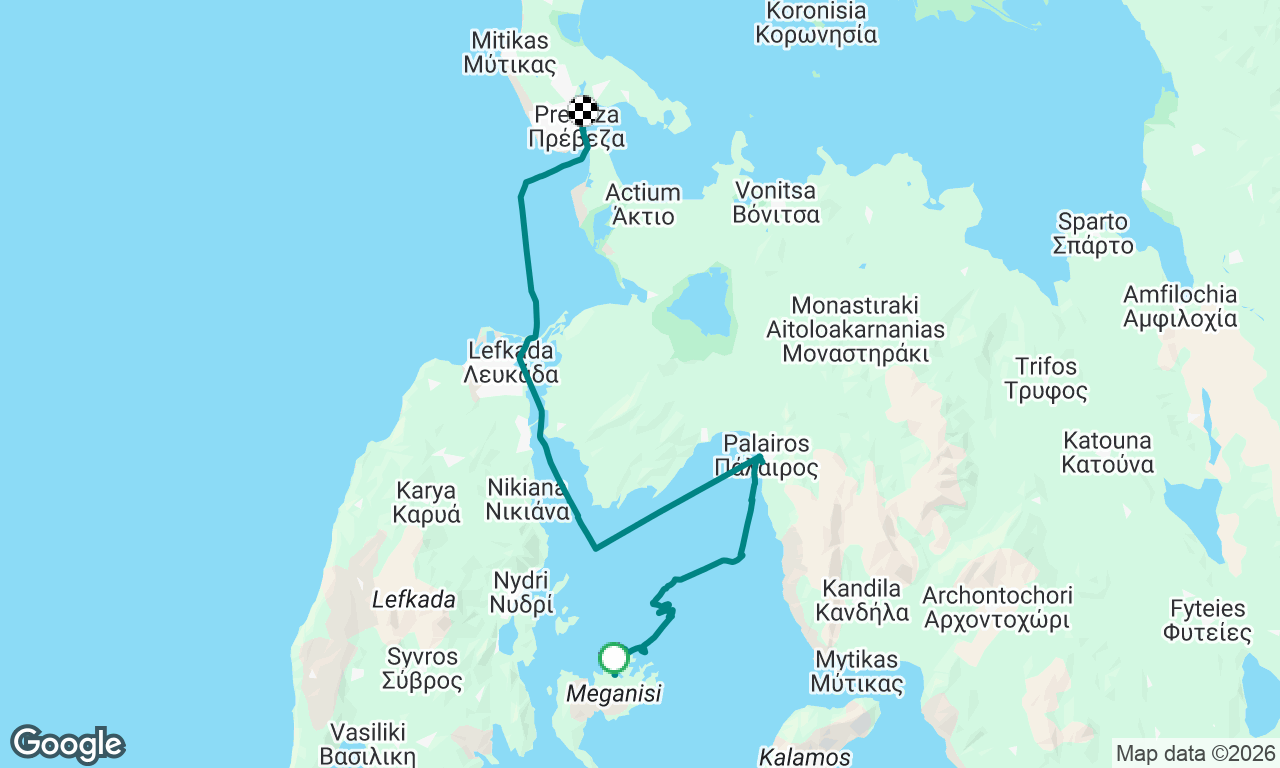 Voyage map