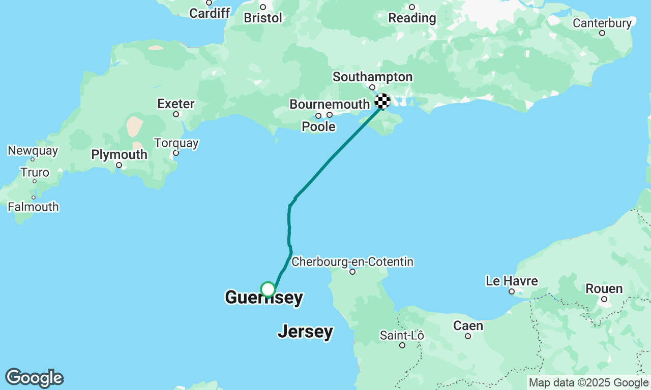 Guernsey to Cowes