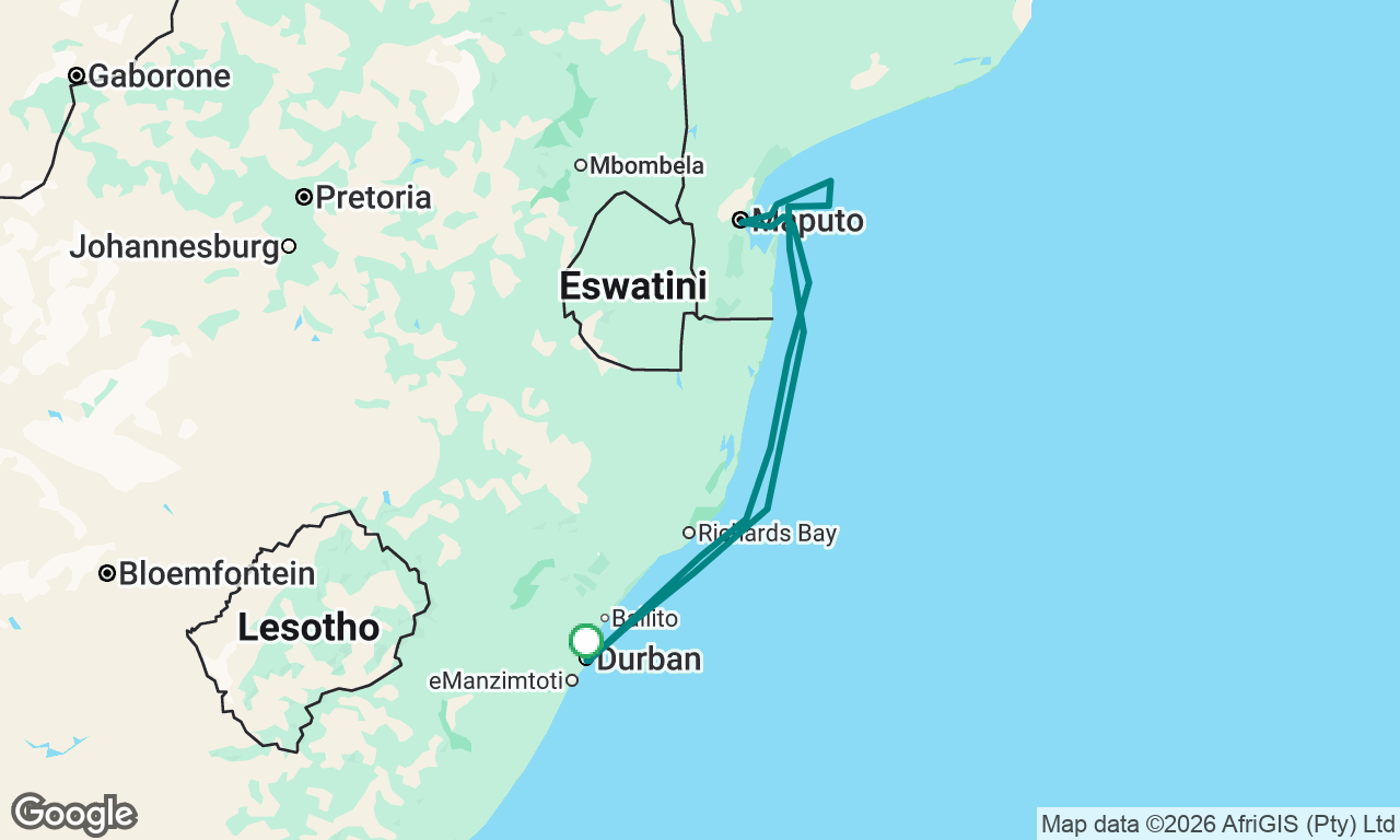 Durban to Maputo