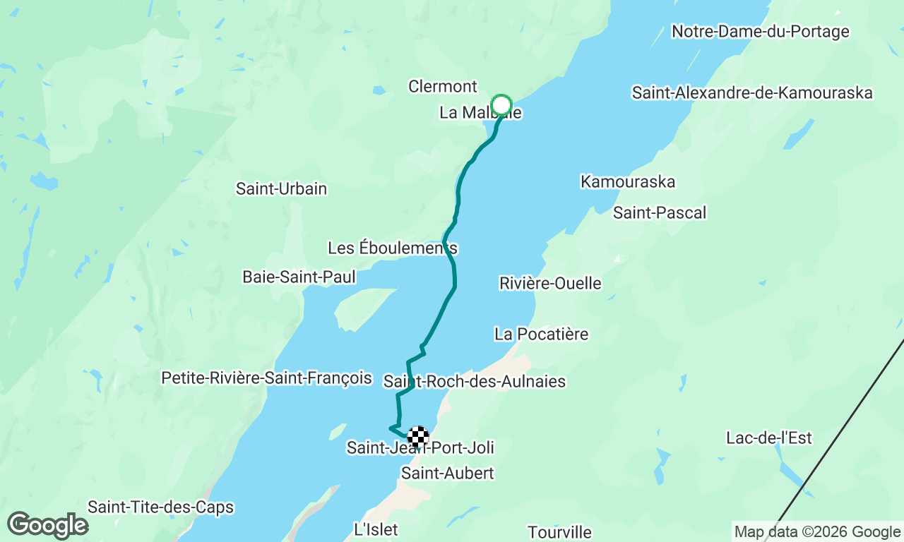 Voyage map