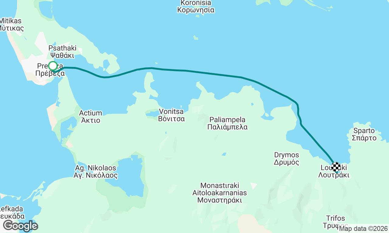 Voyage map