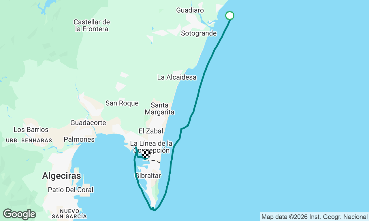 Voyage map