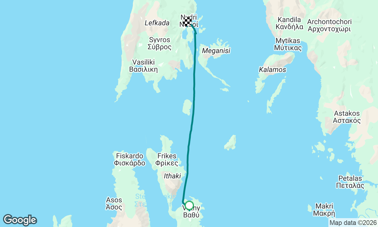 Voyage map