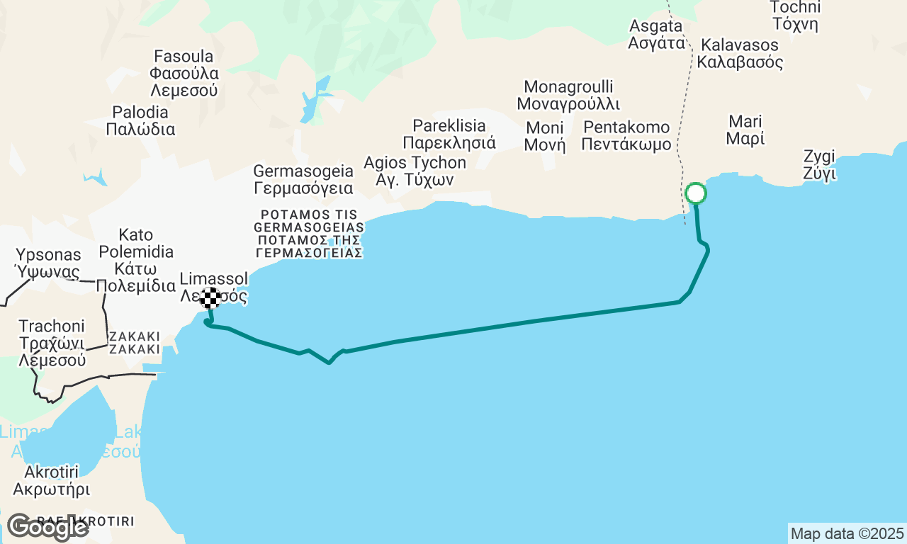 Governors Barge->Limassol
