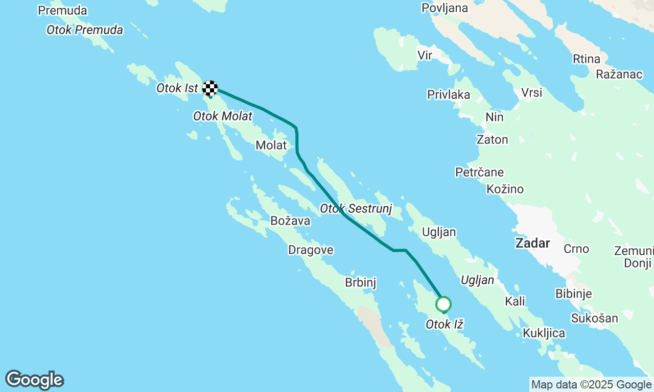 Veli Iz to Zapuntal North