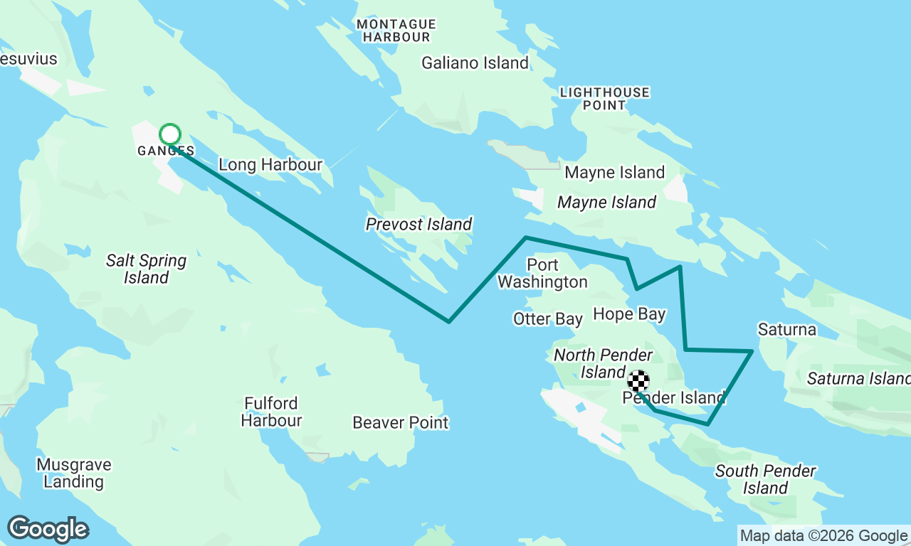 Ganges to Port Browning