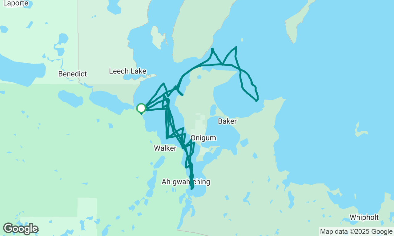 First overnight, in Little cedar bay