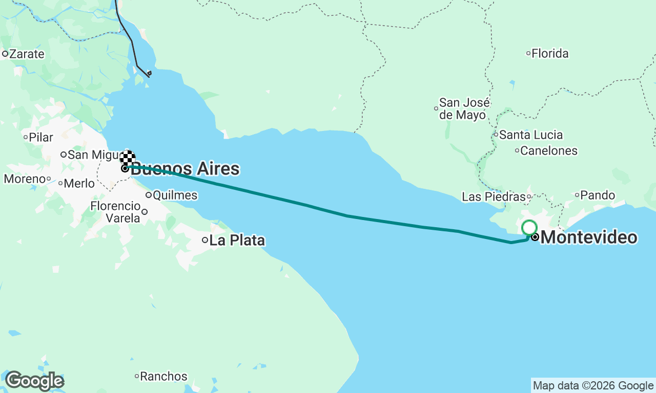 Voyage map