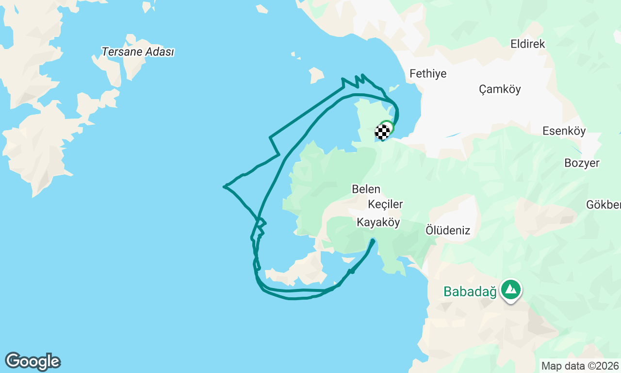 Voyage map