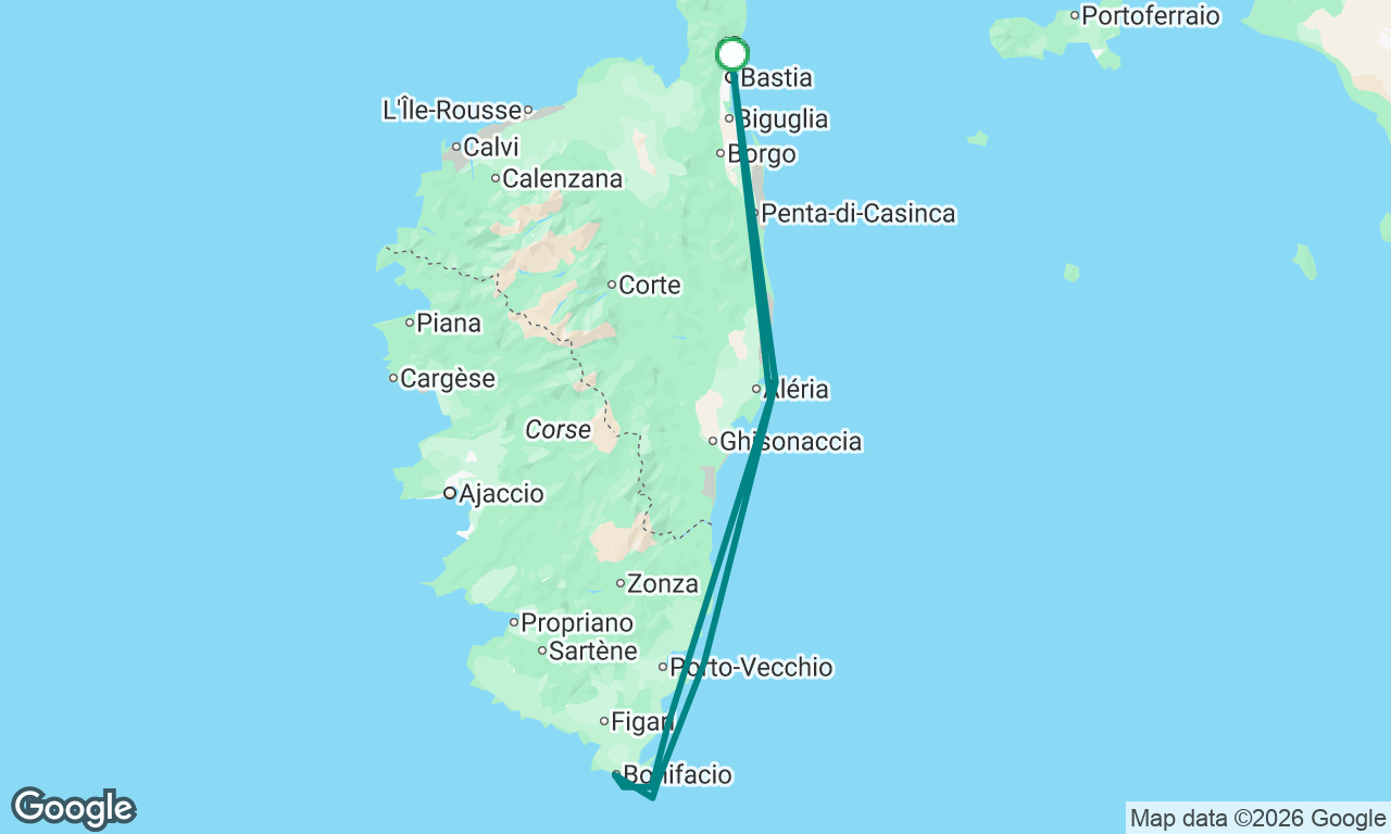 Voyage map