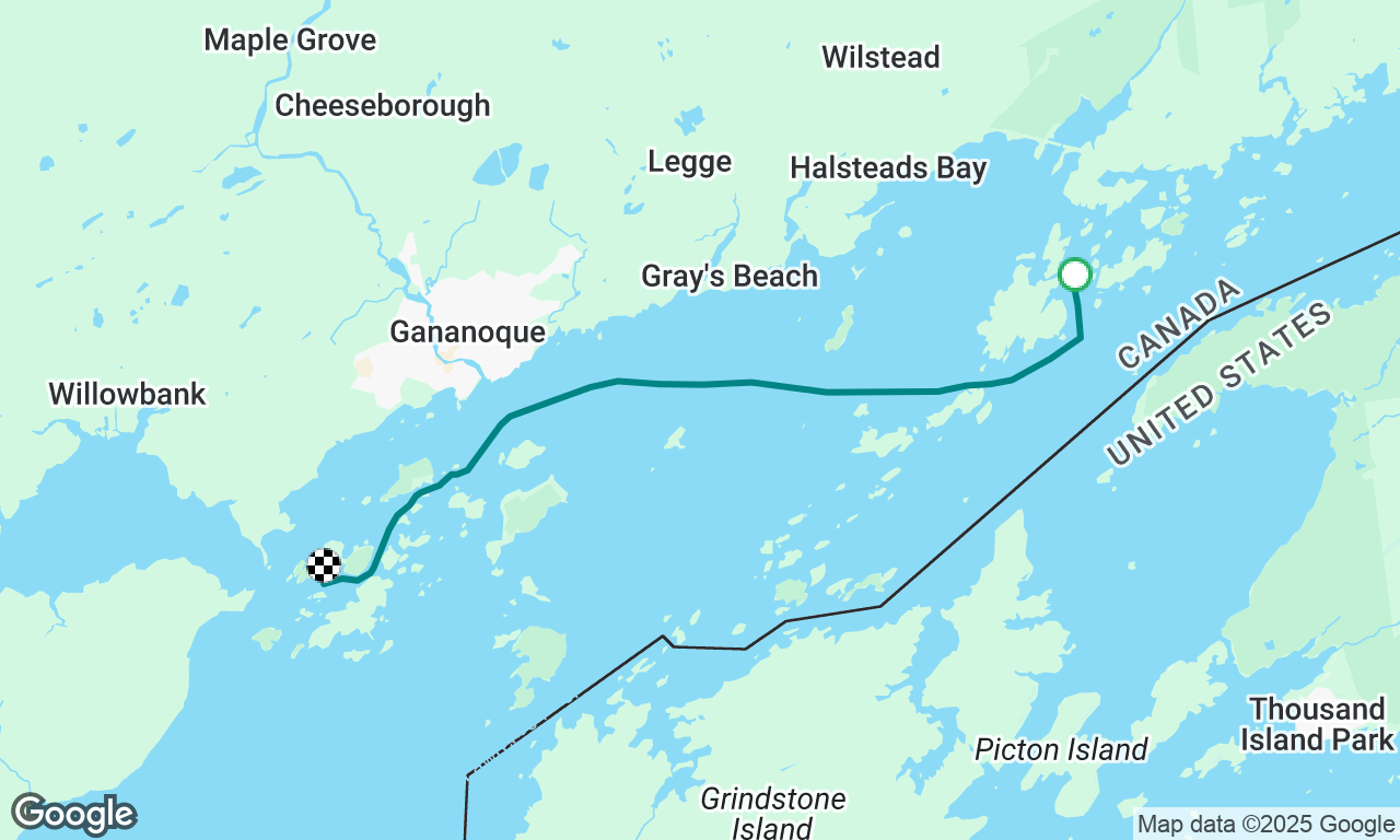 Moved with PWM Flotilla to Beaurivage Anchorage