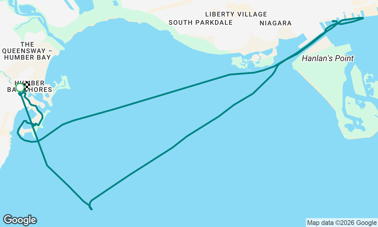 Voyage map