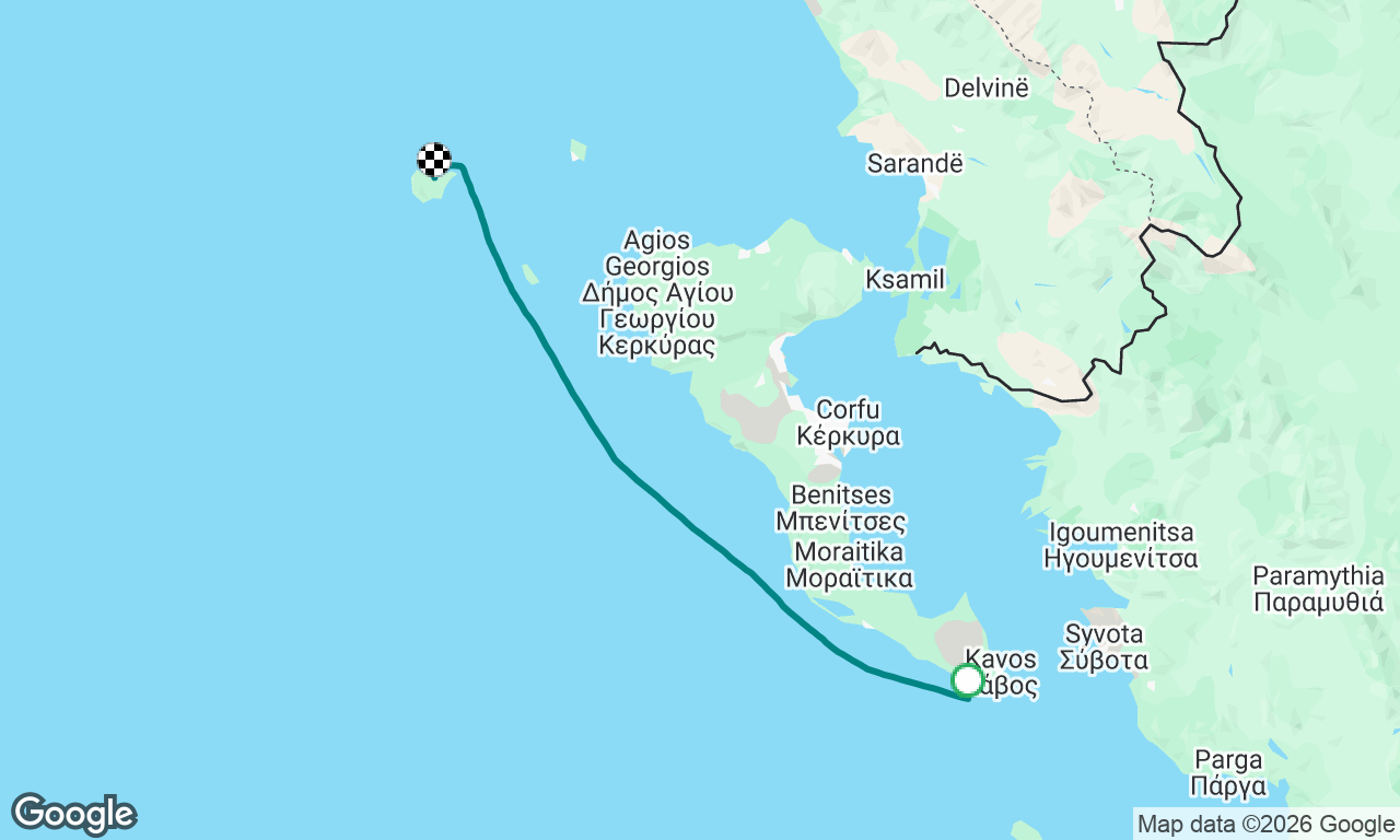 Voyage map