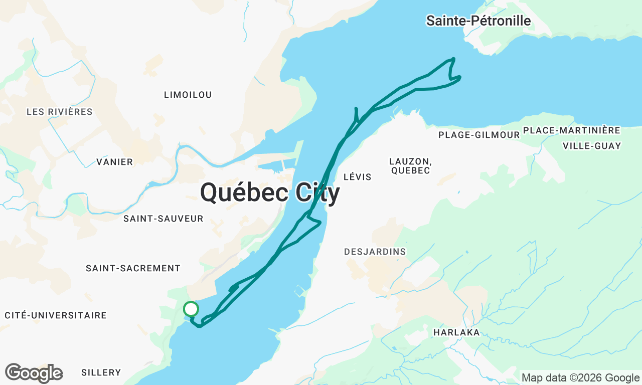 Voyage map