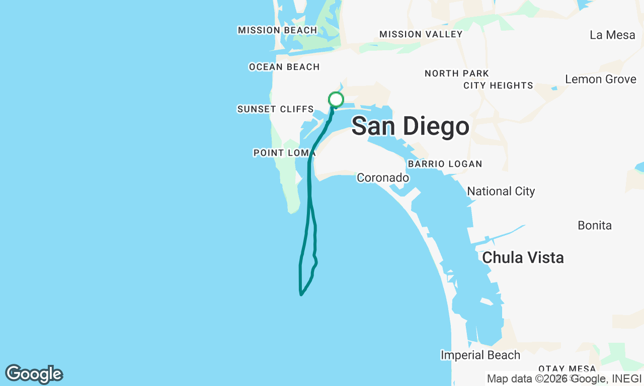 Voyage map