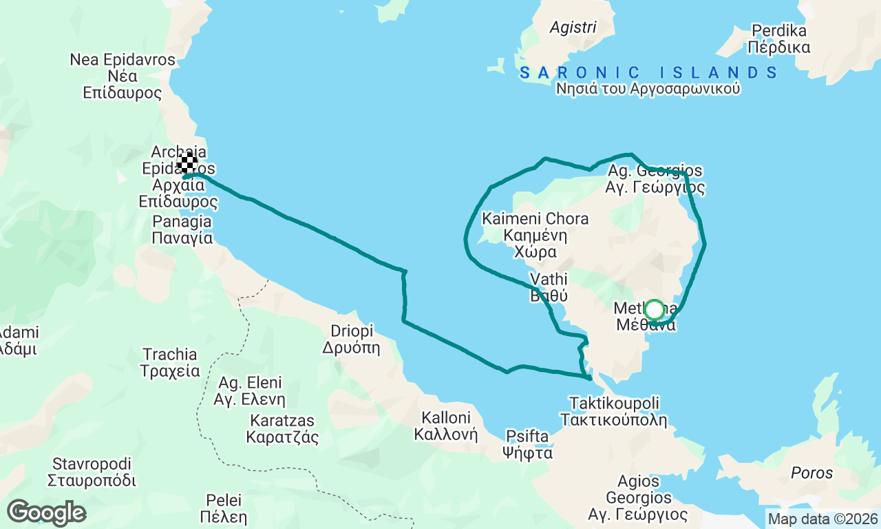 Voyage map