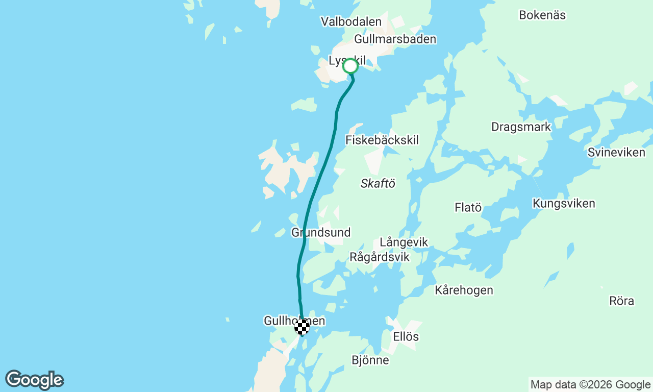 Voyage map
