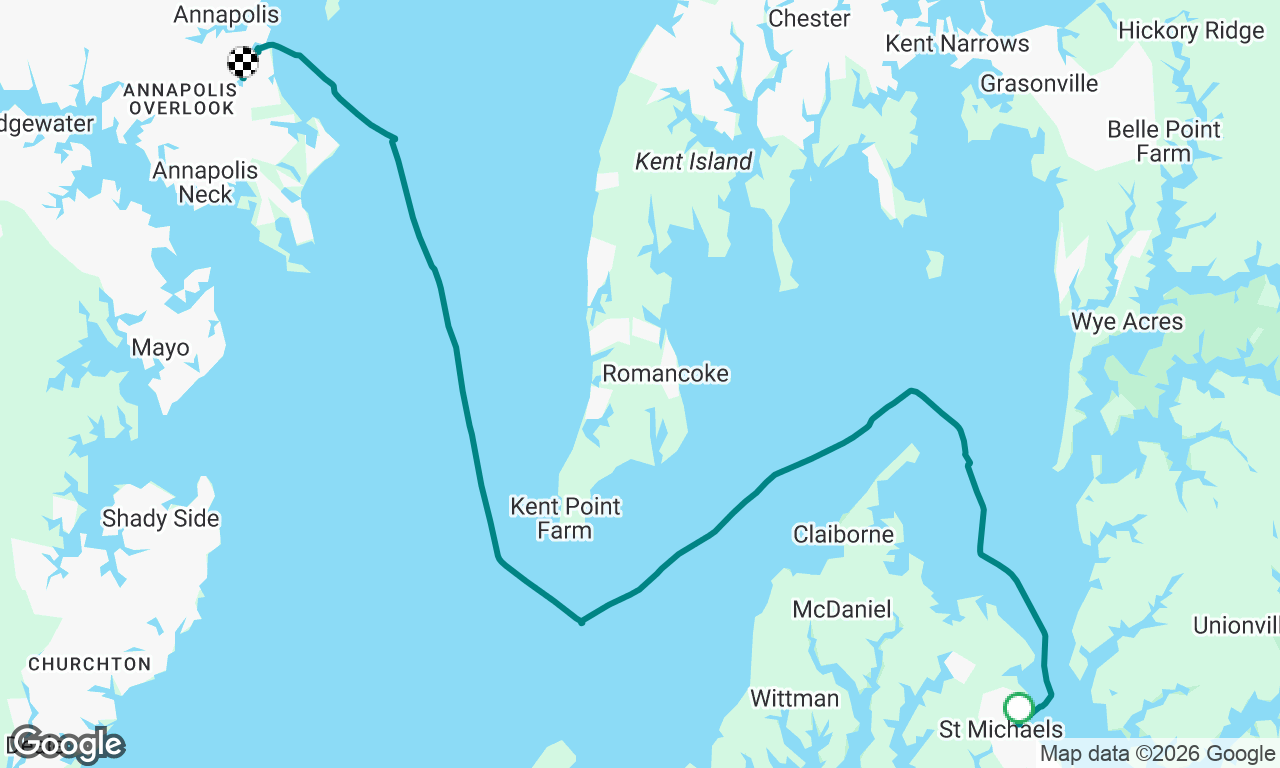 St Michael’s to Annapolis