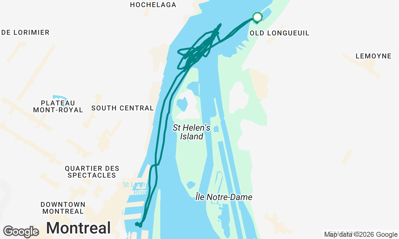 Voyage map