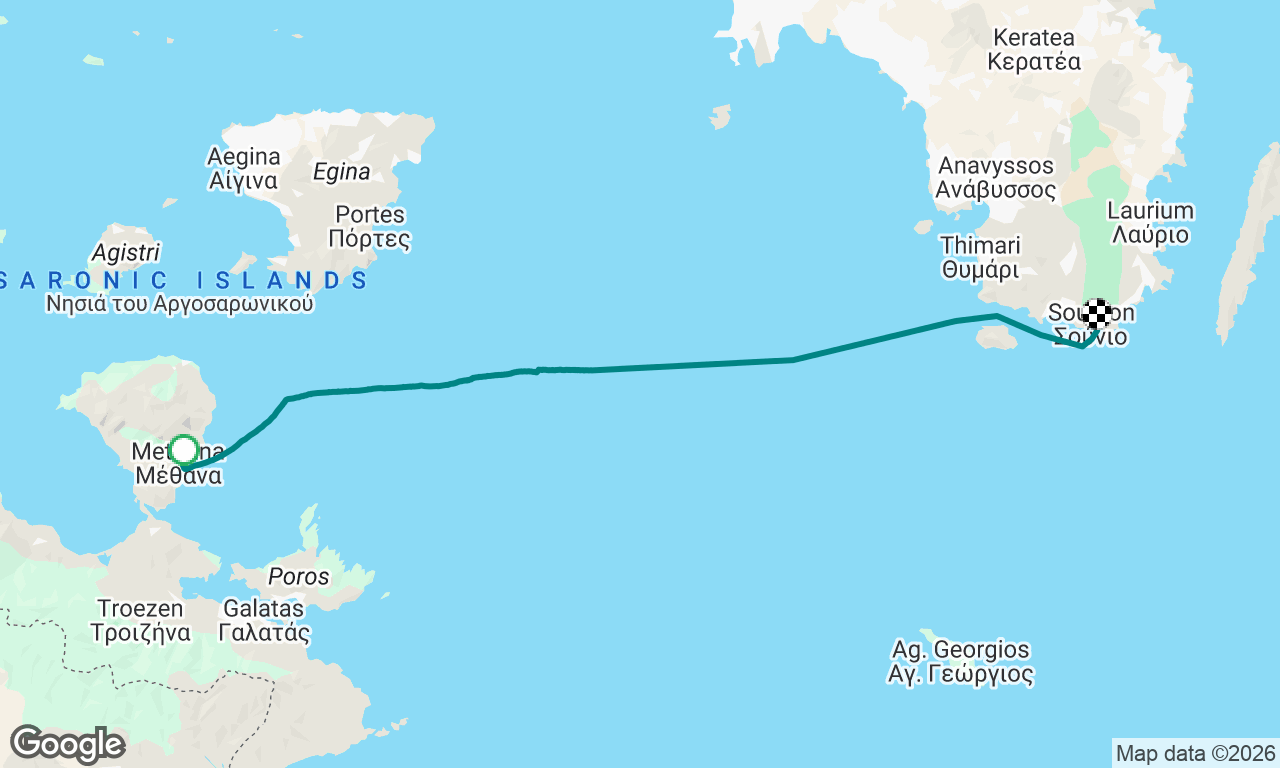 Voyage map