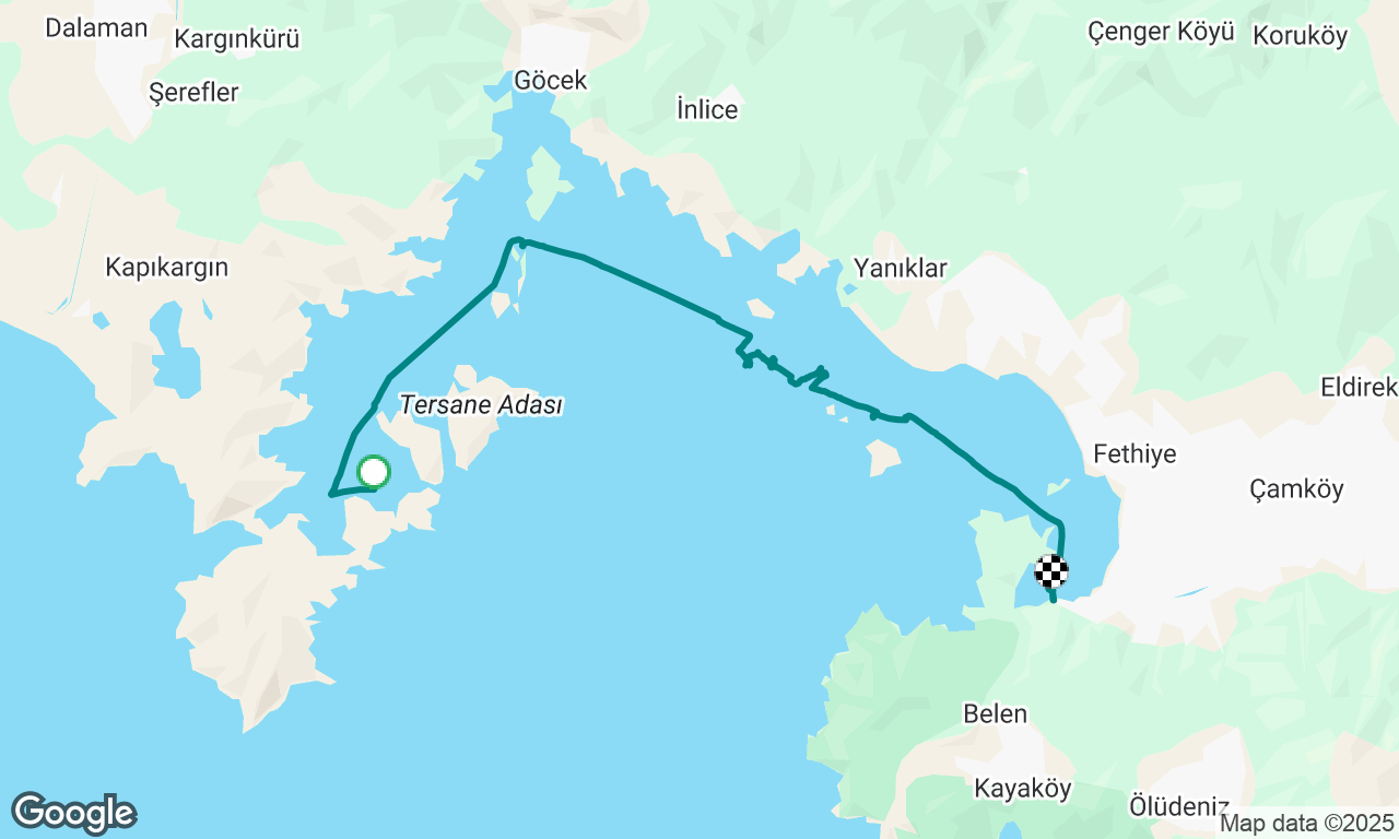 Voyage map