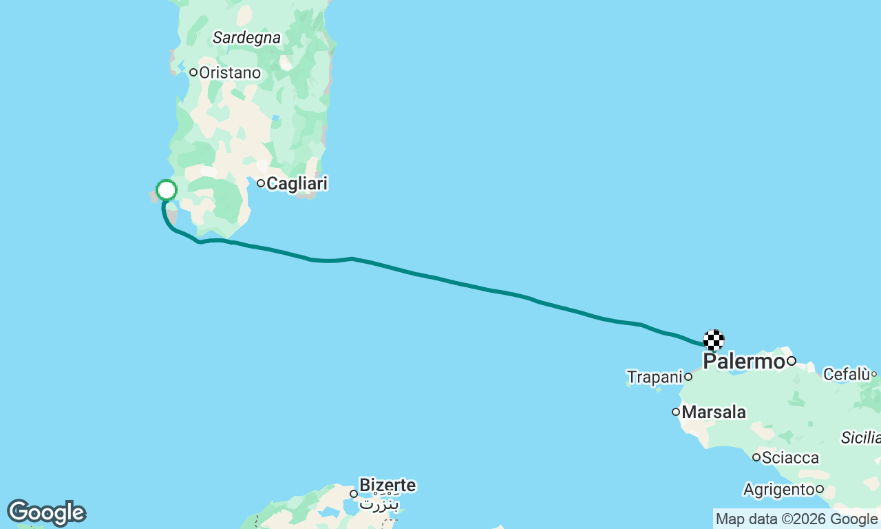Voyage map