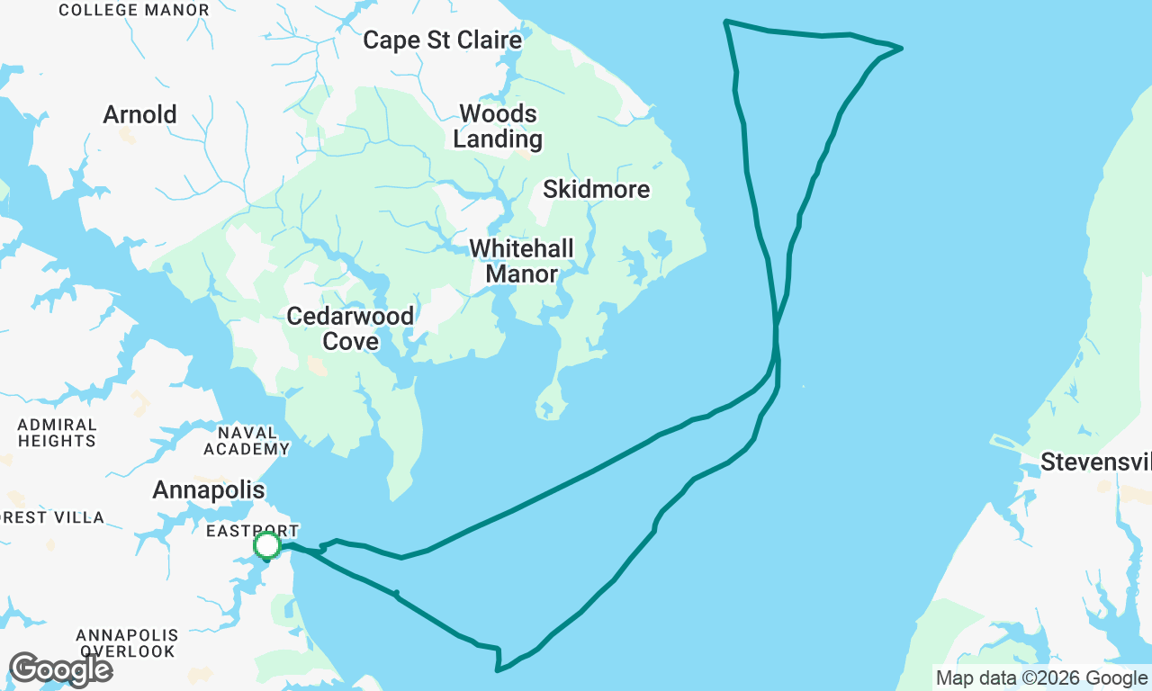 Voyage map