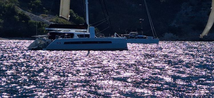 Voyage photo from Orikum Marina to Night anchorage.