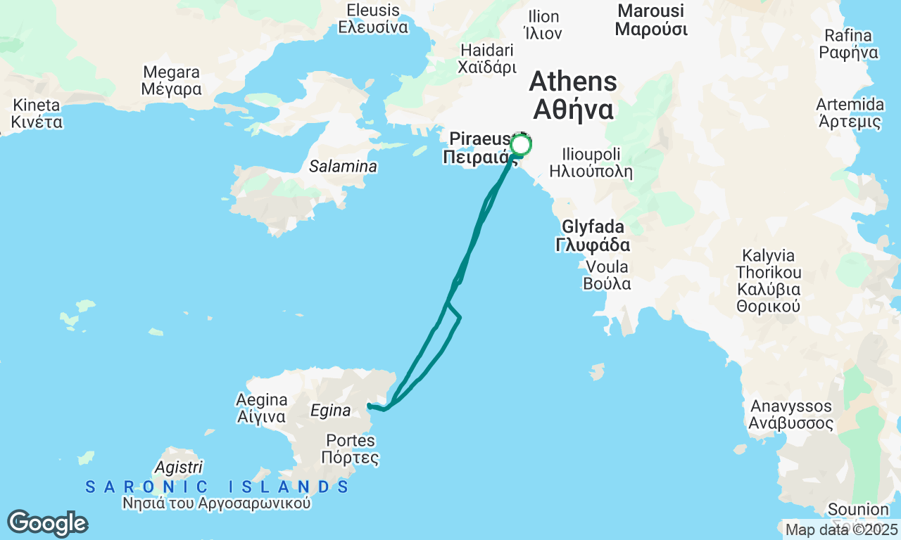 Aegina day island sailing 