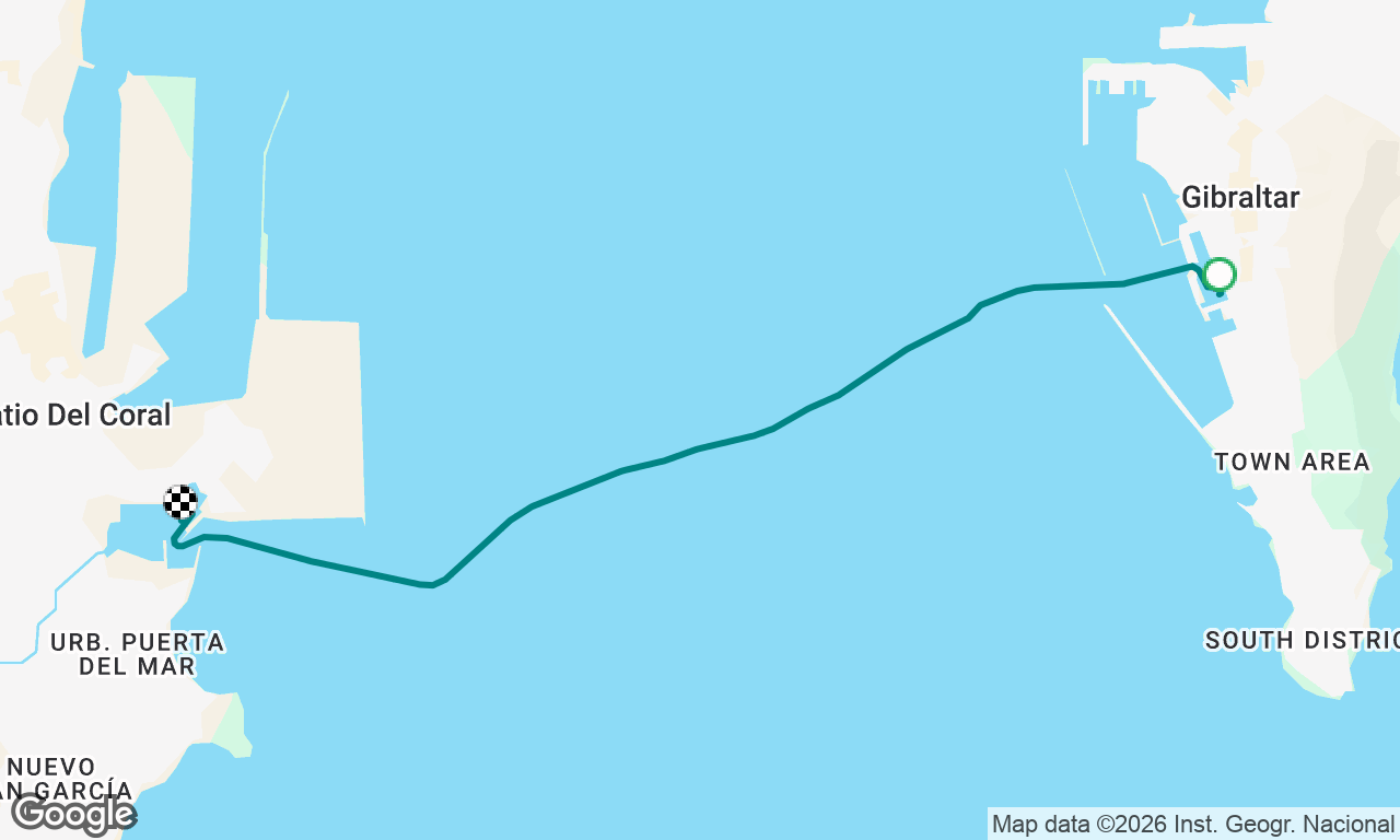 Voyage map
