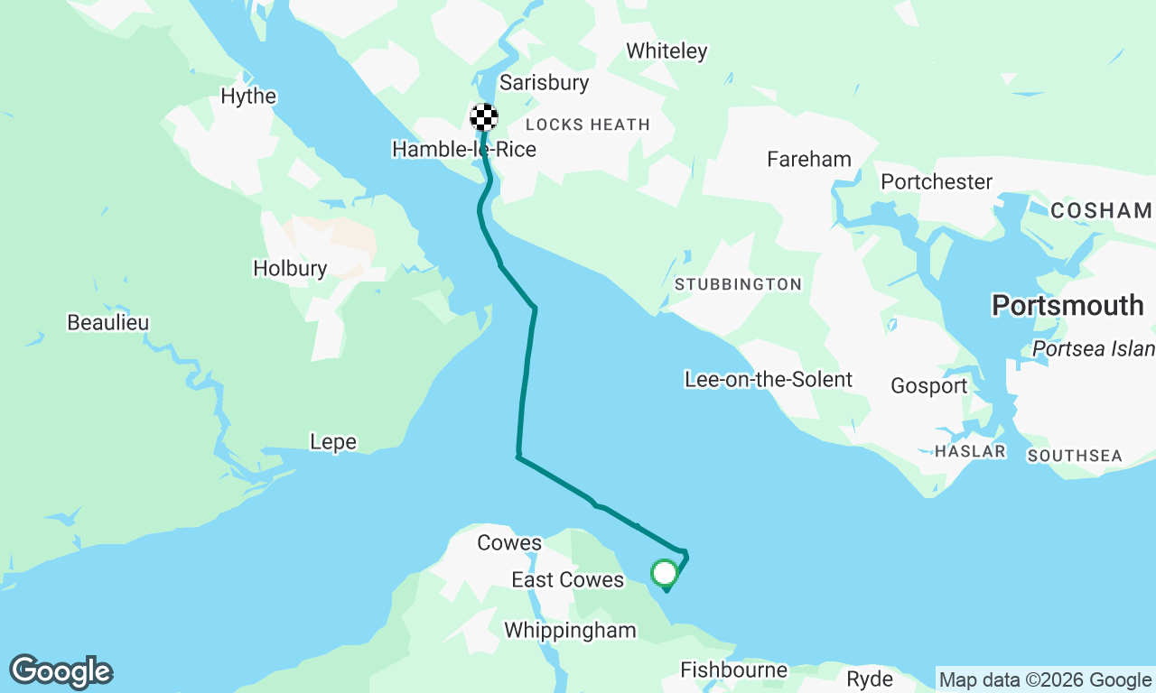 Voyage map