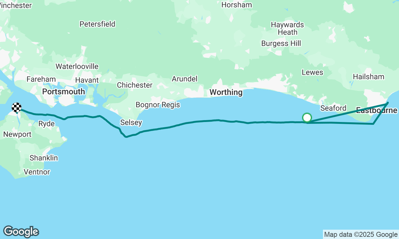 Eastbourne to cowes 