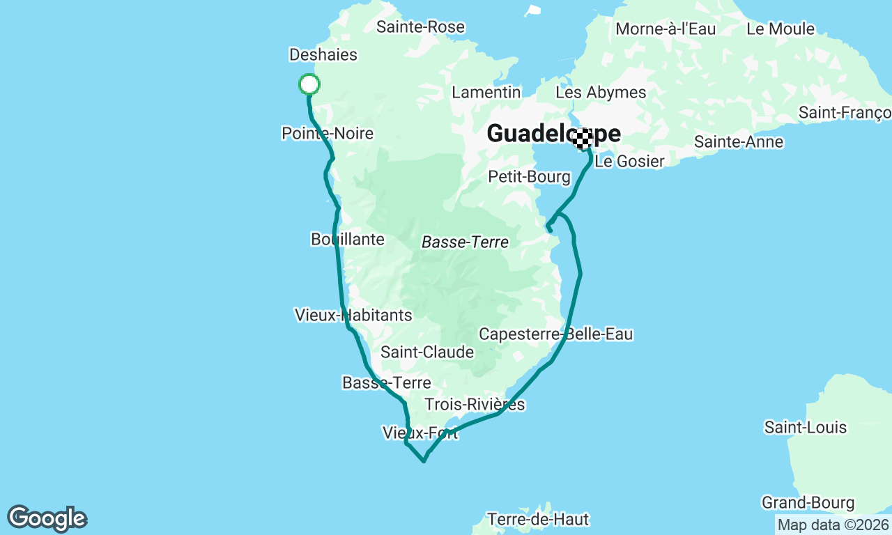 Voyage map
