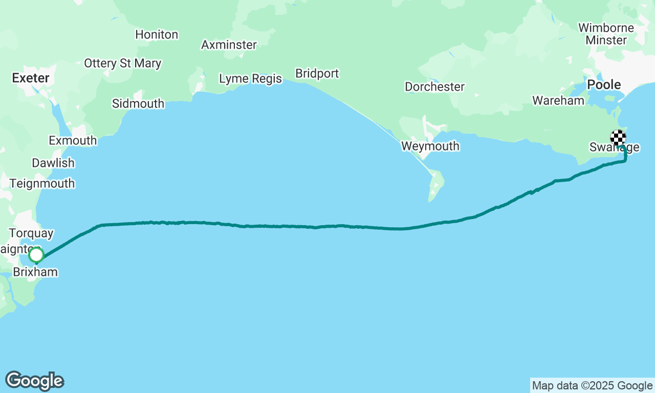 Brixham to Swanage 