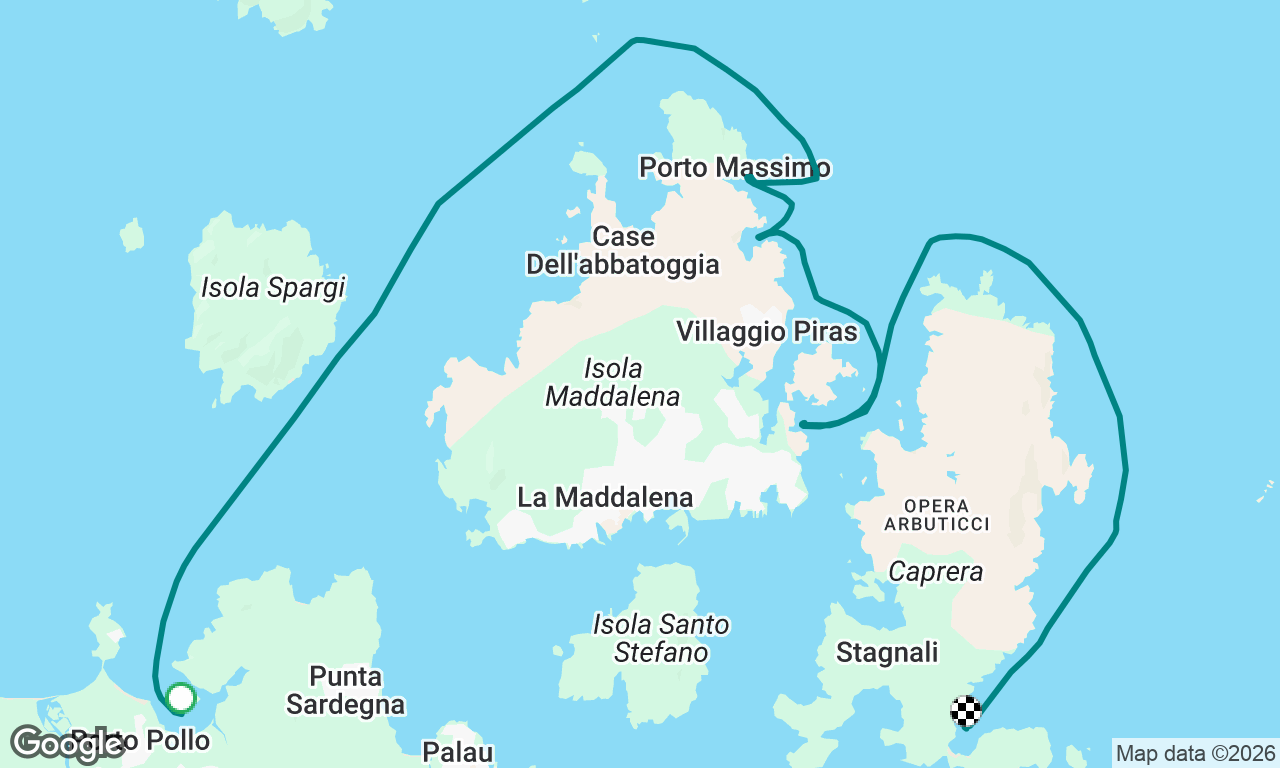 Voyage map